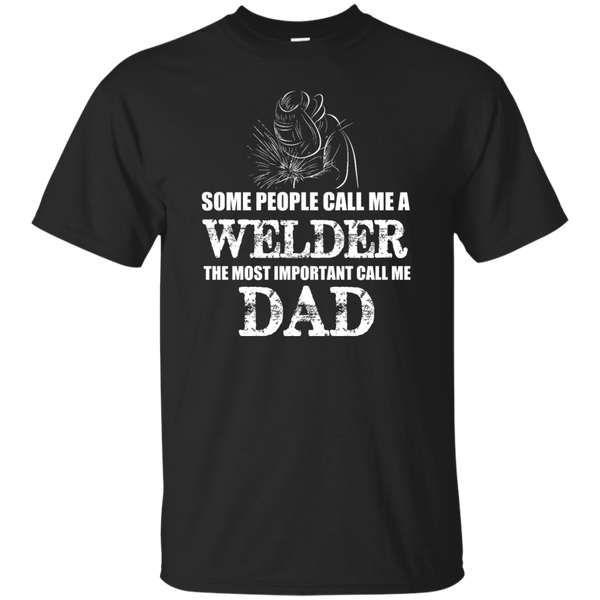 welder dad matching family T-Shirt