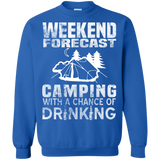 weekend forecast camping with a chance of drinking T-Shirt