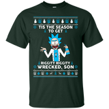 tis the season to get riggity, riggty wrecked son T-Shirt