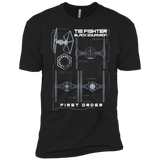 tie fighter black squadron T-Shirt