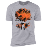 Wicked Skull Crows And Trees - Distressed Grunge Sweatshirt T-Shirt