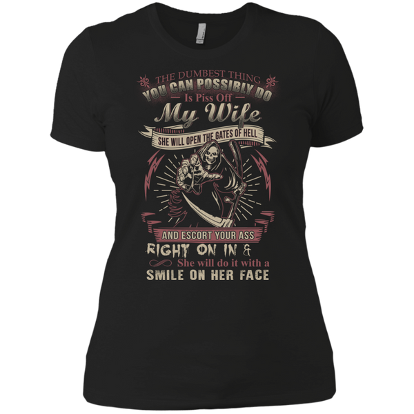 she will open the gates of hell T-Shirt
