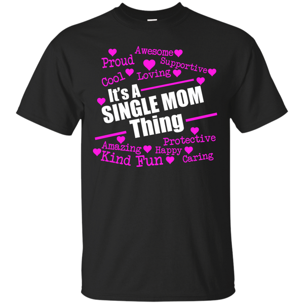 single  mom matching family T-Shirt