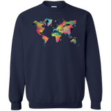 World Map Tropical Sweatshirt T-Shirt