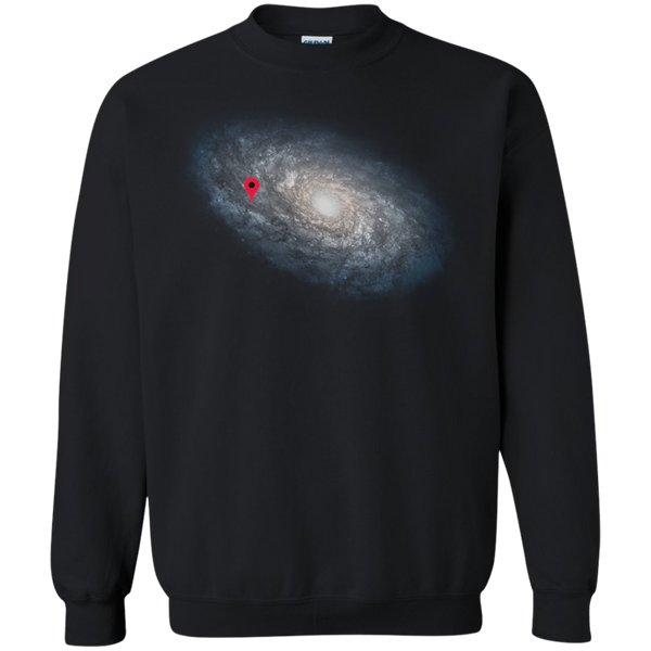 we are here! galactic location T-Shirt