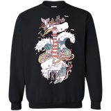 Whales And Waves Sweatshirt T-Shirt