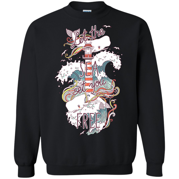 Whales And Waves Sweatshirt T-Shirt