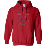 ugly red vs blue christmas sweater holiday sweater T-Shirt