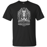siddhartha buddha white halftone tank tops & T-Shirt