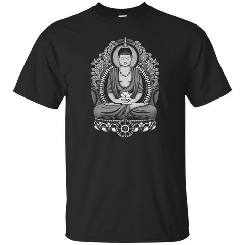 siddhartha buddha white halftone tank tops & T-Shirt