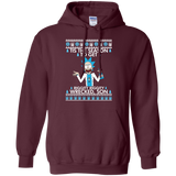rick & morty: tis the season to get riggity riggity wrecked son sweater T-Shirt