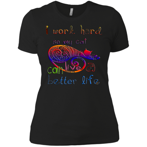 Work For Cat T- T-Shirt