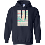 whimsical cat, pink turquoise girly aztec pattern t- T-Shirt
