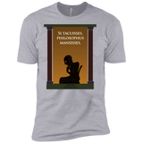 si tacuisses, philosophus mansisses. sweatshirt T-Shirt