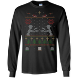 ugly buffy christmas sweater holiday sweater T-Shirt