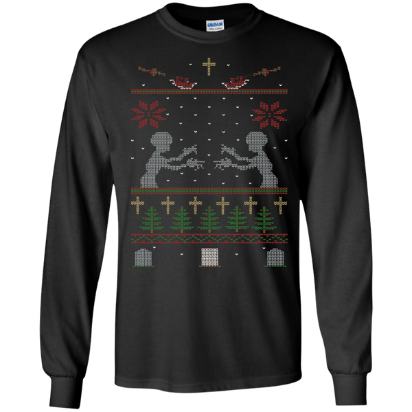 ugly buffy christmas sweater holiday sweater T-Shirt