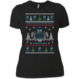 Wibbly-wobbly Timey Wimey Christmas Holiday Sweater T-Shirt