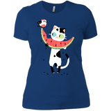 watermelon cat t- T-Shirt