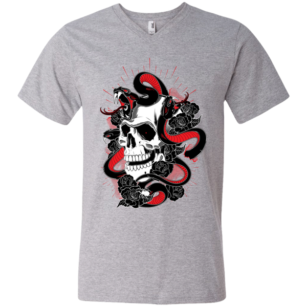 skull and snakes halloween T-Shirt