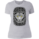 White Leopard With Yellow Eyes Sweatshirt T-Shirt