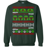 ugly christmas sweaters boba fett christmas T-Shirt