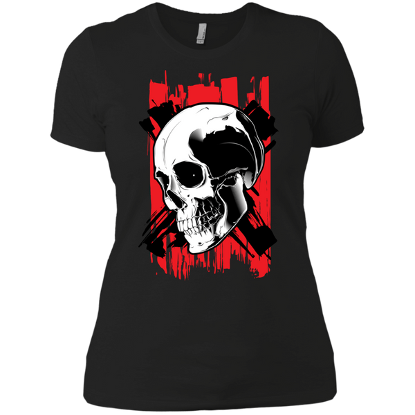 skull with cross T-Shirt