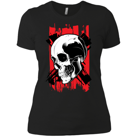 skull with cross T-Shirt