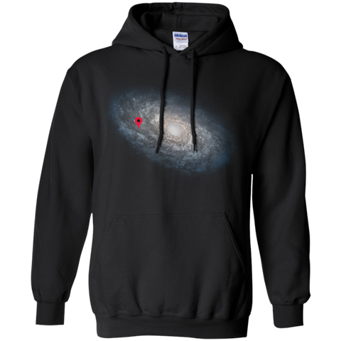 we are here! galactic location T-Shirt