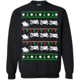 ugly christmas sweaters biker christmas T-Shirt