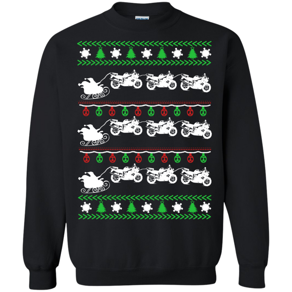 ugly christmas sweaters biker christmas T-Shirt