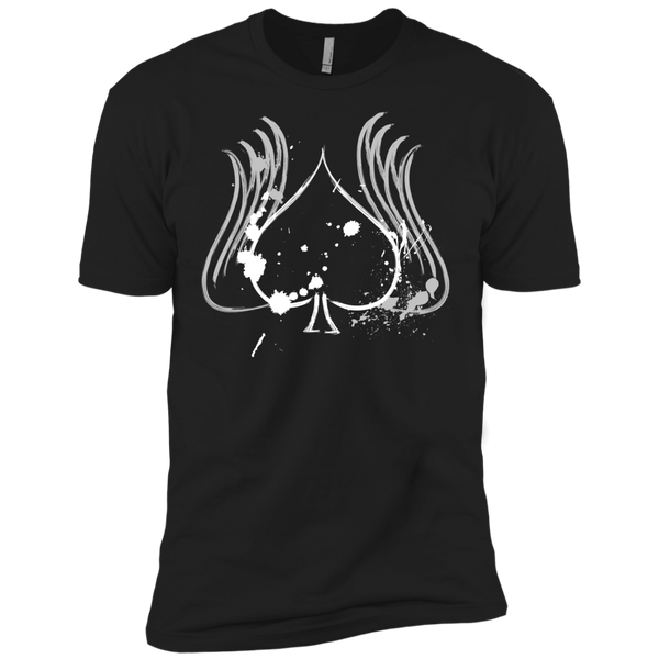 White Ace Splatter Sweatshirt T-Shirt