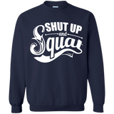 shut up and squat bodybuilding gym motivation T-Shirt