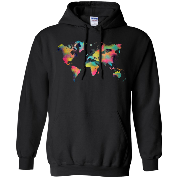 World Map Tropical Sweatshirt T-Shirt