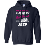 whoever said diamonds are a girl's best friend never owned a jeep T-Shirt