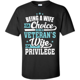 Wife Of A Veteran T-Shirt