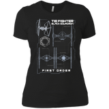 tie fighter black squadron T-Shirt