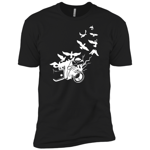 White Fly Camera T-Shirt