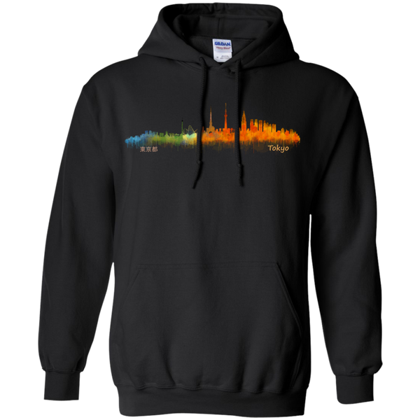 tokyo japan city skyline in watercolor art. v1 T-Shirt