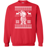 ugly christmas sweaters christmas saiyan prince ugly sweater T-Shirt