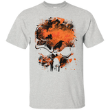 Wicked Skull Crows And Trees - Distressed Grunge Sweatshirt T-Shirt