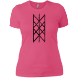 web of wyrd - black rune halftone T-Shirt