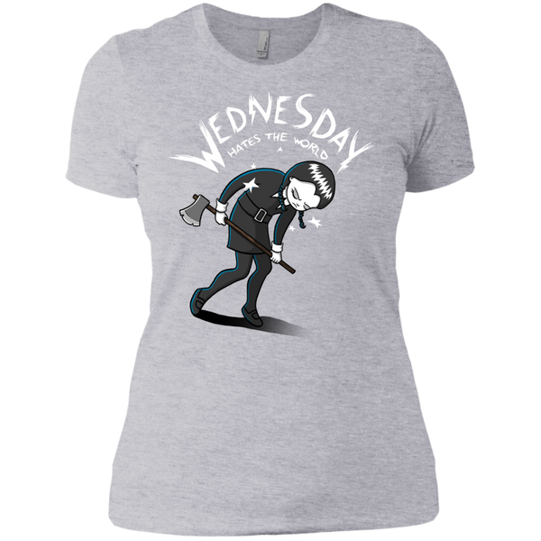 wednesday hates the world matching family T-Shirt