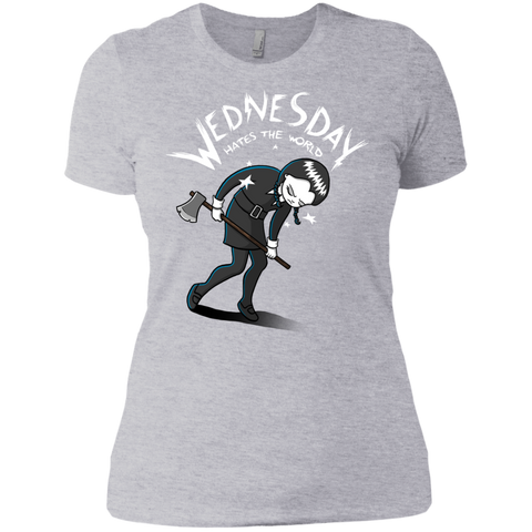 wednesday hates the world matching family T-Shirt