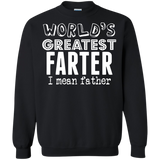 World's Greatest Farter, I Mean Father- Gift For Dad Men's T-Shirt