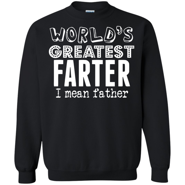 World's Greatest Farter, I Mean Father- Gift For Dad Men's T-Shirt