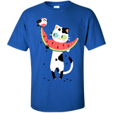 watermelon cat t- T-Shirt