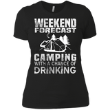 weekend forecast camping with a chance of drinking T-Shirt