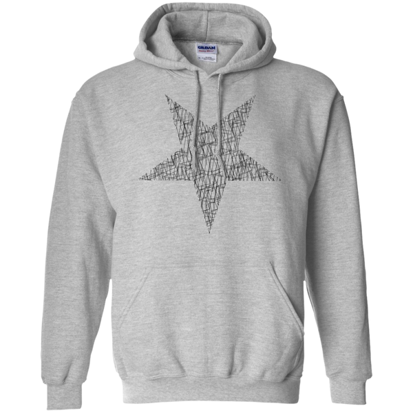 simple geometric star lienart T-Shirt