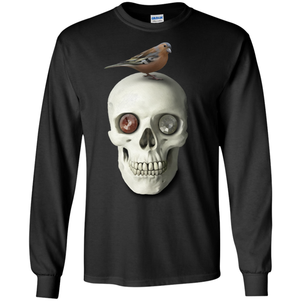 skull  & bird T-Shirt
