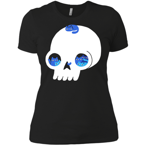 skull full of cats halloween T-Shirt